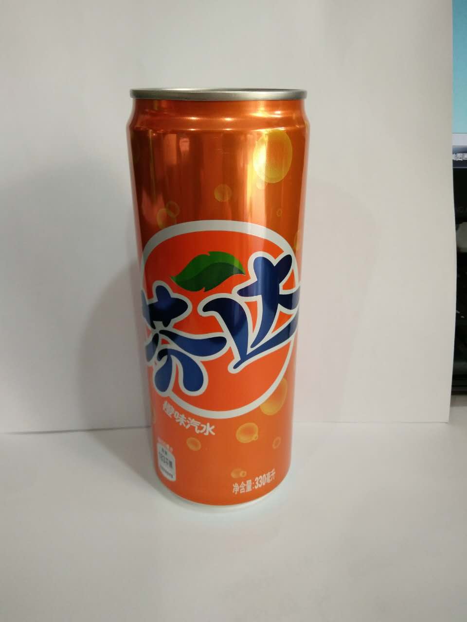 摩登芬达橙330ml